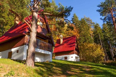 Hütte mit Aussicht auf Lipno See