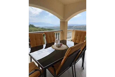 Ferienwohnung mit Meereinblick und