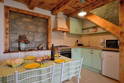 Ferienhaus mit Pool und Klimaanlage