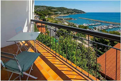 Ferienwohnung mit Klimaanlage und Balkon