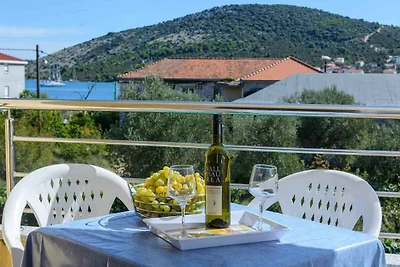 Ferienwohnung für 4 Personen, mit Meerblick u