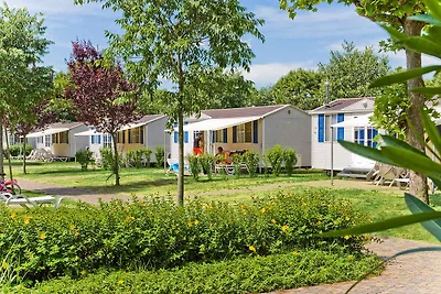 Mobilehome mit Klimaanlage, Terrasse und Pool