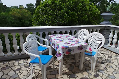 Ferienwohnung mit SAT-TV 200 m vom Kiesstrand