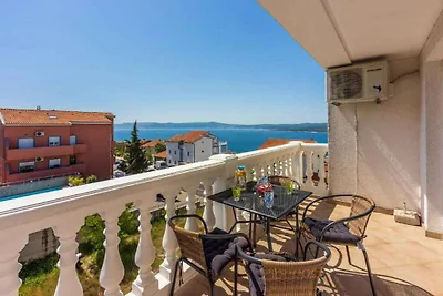 Ferienwohnung mit Klimaanlage und Meerblick