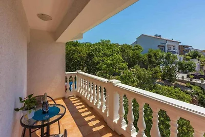 Ferienwohnung mit Balkon und Meerblick