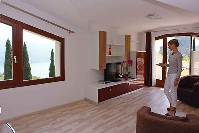 Ferienwohnung mit Blick auf den Gardasee