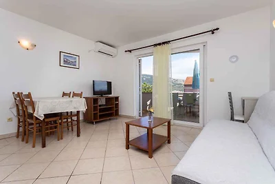 Ferienwohnung am Meer mit Grill und Blick auf