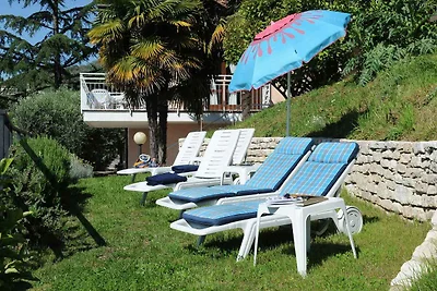 Ferienwohnung mit Blick auf die Bucht von Val