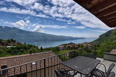 Ferienwohnung mit Blick auf den Gardasee