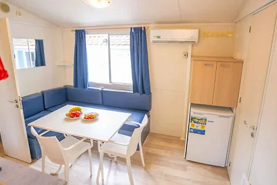 Mobilehome mit Klimaanlage, Terrasse und Pool