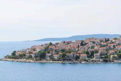 Ferienwohnung 80 m zum Strand mit Meerblick