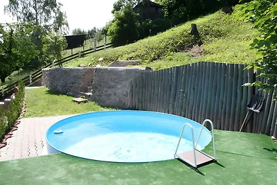 Ferienhaus mit Sauna und Aussenpool