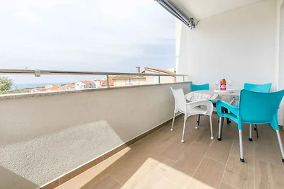 Gemütliche Ferienwohnung Cvita mit Meerblick 