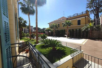 Studio mit Klimaanlage, Balkon und Pool