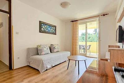 Ferienwohnung Balkon mit Möbeln