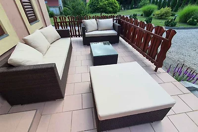 Ferienwohnung mit schönem Garten und einer gr