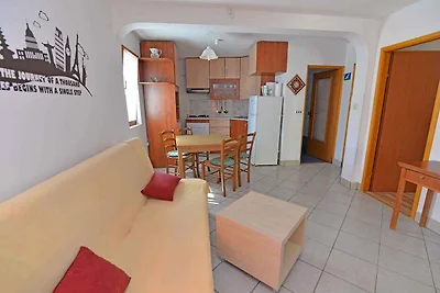 Ferienwohnung mit Terrasse in Strandnähe