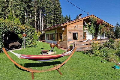 Ferienhaus in der Natur mit Whirlpool und Sau