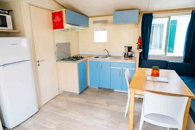 Mobilehome mit Klimaanlage, Terrasse und Pool