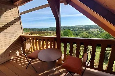 Ferienhaus in einer malerischen Landschaft mi