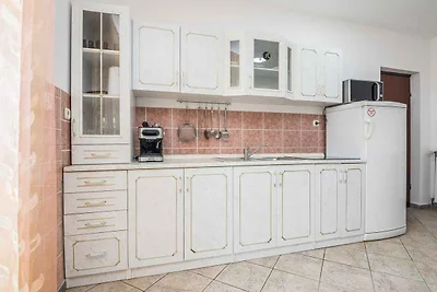 Ferienwohnung mit Garten und 400 m vom Strand