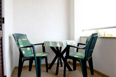 Ferienwohnung mit Balkon und teilweise