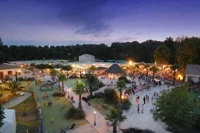 Mobilehome mit Klimaanlage, Terrasse und Pool