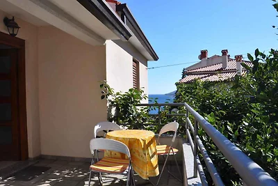 Ferienwohnung mit einen Balkon und Meerblick