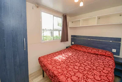 Mobilehome mit Terrasse, Klimaanlage und Pool