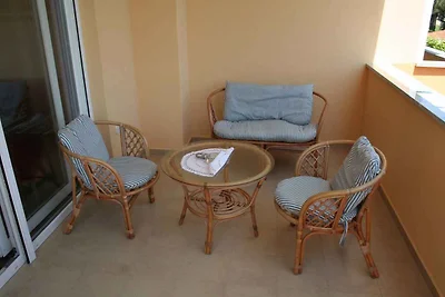 Ferienwohnung mit Balkon und Meerblick