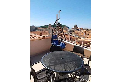 Ferienhaus mit Terrasse und Meersicht