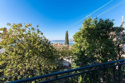 Ferienwohnung mit Balkon, Meerblick