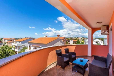 Ferienwohnung mit überdachtem Balkon