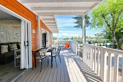 Mobilehome mit Terrasse, Klimaanlage und Pool