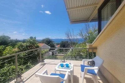 Ferienwohnung mit Terrasse und Balkon mit