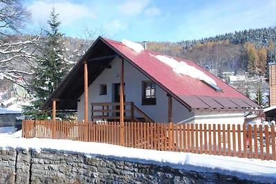 Ferienhaus mit schöner Aussicht auf den Cerna