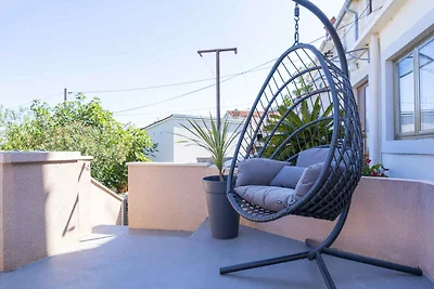 Ferienwohnung mit Terrasse und Meersicht