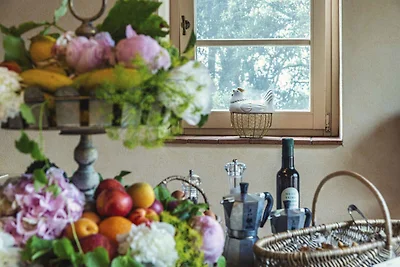 Ferienwohnung mit Pool und Parkplatz