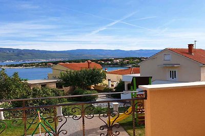 Ferienwohnung mit einen Balkon und Meerblick