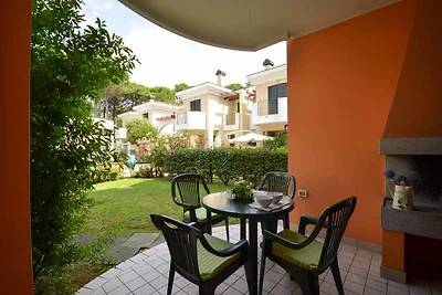 Ferienwohnung mit Garten und Klimaanlage