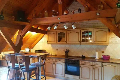 Ferienhaus mit Garten und eigenem Schwimmbad