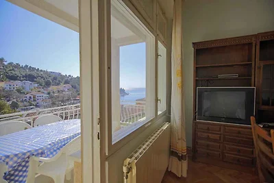 Ferienwohnung mit Meerblick, WLAN und