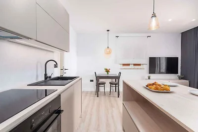 Ferienhaus mit Whirlpool und Meerblick