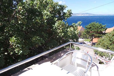 Ferienwohnung mit Balkon und Meerblick 150 m 