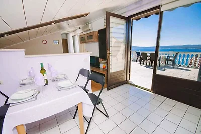Ferienwohnung mit einer grossen Terrasse mit 