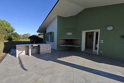 Ferienhaus mit grossen geschlossenen Garten