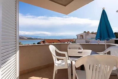 Ferienwohnung am Meer mit Grill und Blick auf