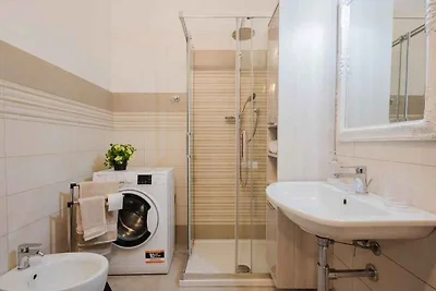 Ferienwohnung mit Terrasse in Strandnähe