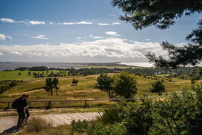 Ferienwohnung unter Schilfdach, nur 100 m zum