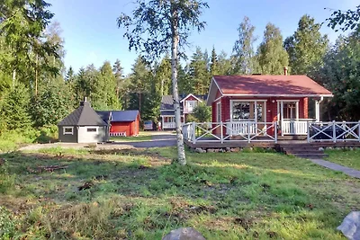 Ferienhaus mit Strandsauna am See und eigenem